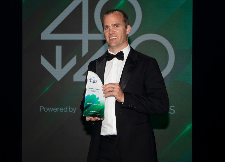 AMPS CEO Brendan Parker – 40under40 Award Winner